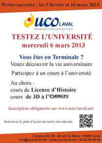 Testez l'Universit�